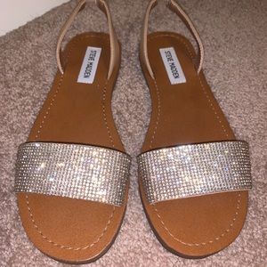 Steve Madden rock rhinestone sandals